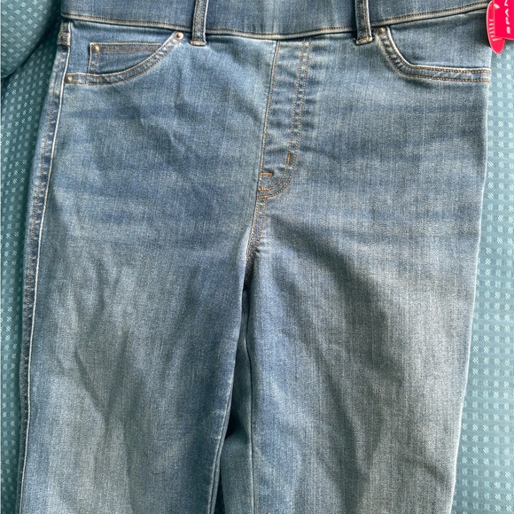 SPANX Women's High-Rise Medium Wash Blue Jeans